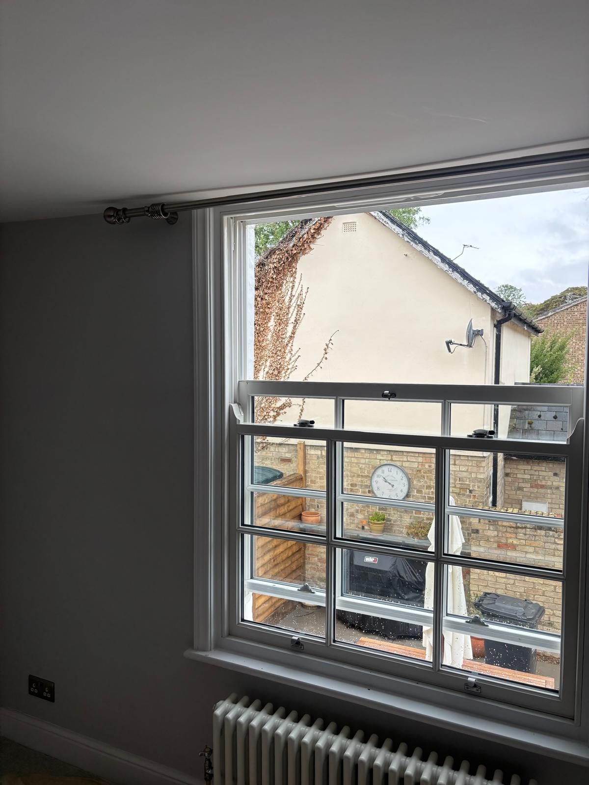 Recently completed door installation